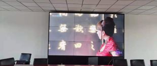 55寸0.88mm液晶拼接屏-落地机柜-北京市安装项目